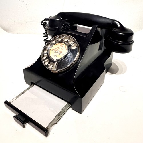 Gpo bakelite telephone 332l - bakelite,