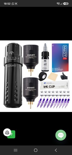 Tattoo kit mast flip rotary - |,