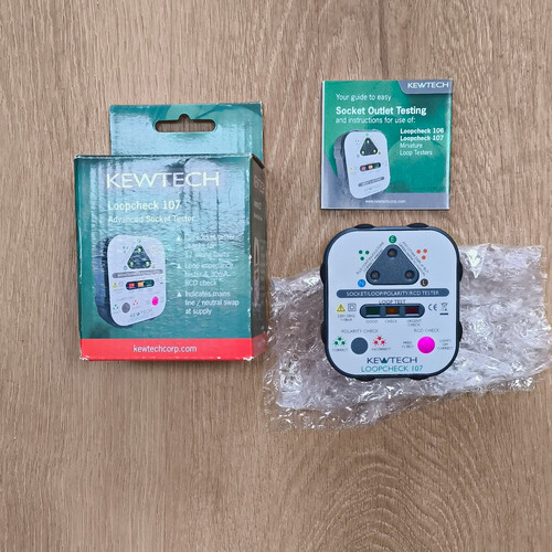 Kewtech loopcheck 107 socket - kewtech,