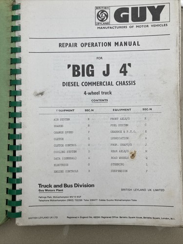 British leyland guy big - leyland, j