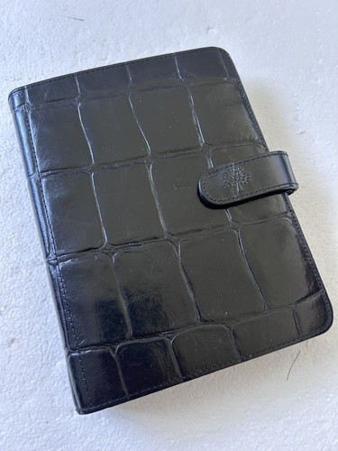 Mulberry black croc leather - black,