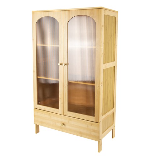 Bamboo storage cabinet - bamboo,