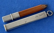 Antique sterling silver pencil