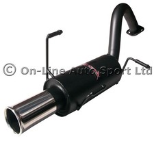 Sportex Exhaust Rear Silencer for Nissan Micra (1998-2002) Single 3"