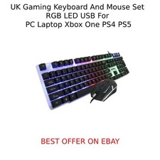 GK100 Gaming LED USB Gaming