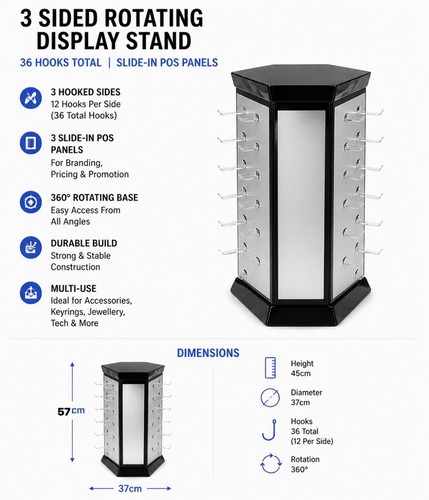 Rotating display stand - rotating,