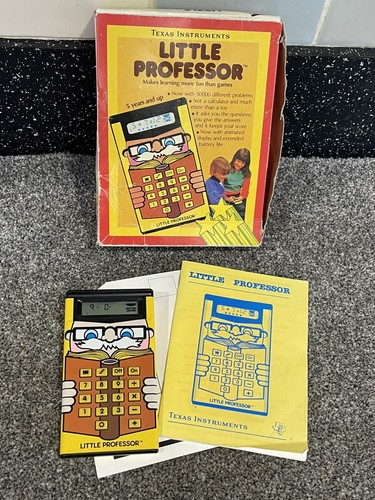 Vintage 1982 little professor - 1982,