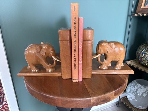 Vintage hand carved solid - vintage,