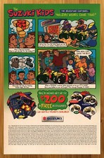 2001 Suzuki Kids Vintage Print Ad/Poster Motorcycle Quad ATV Dirt Bike Promo Art