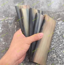 Natural Flower Sheep Horn Sheet Knife Blanks Plate Scales Handle Material DIY