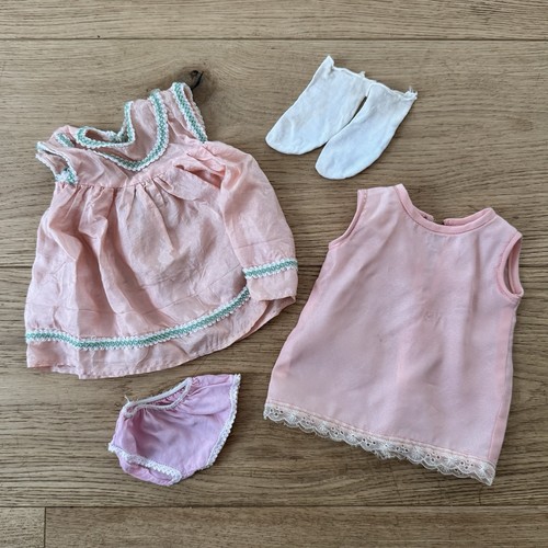 Vintage doll clothes lot - clothes, dress