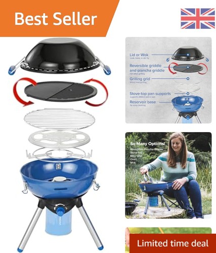 Lightweight camping grill with - camping,