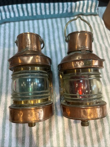 Vintage ships port starboard - port,