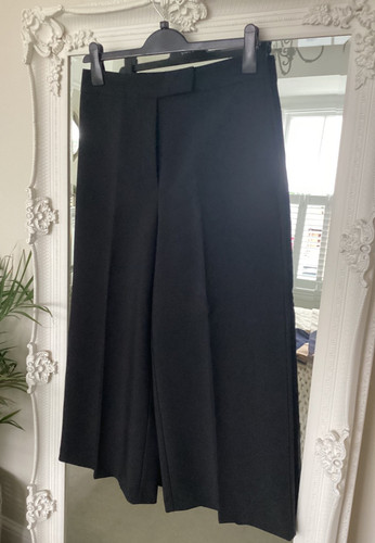 Zara cropped wide leg trousers - wide,