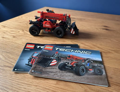Lego technic telehandler 42061 - lego,