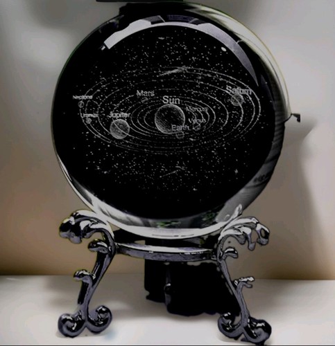Crystal ball solar system - ball, 2.4