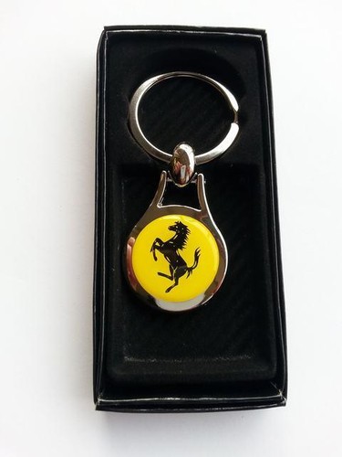 High chrome keyring keyfob - high,