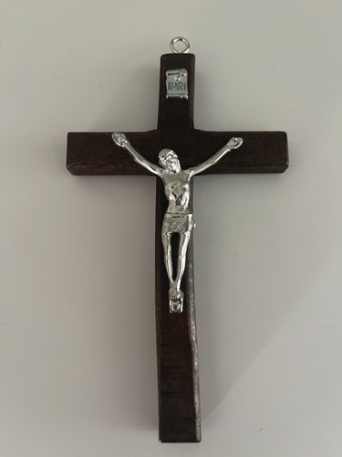 Wooden crucifix cross - wooden, hand
