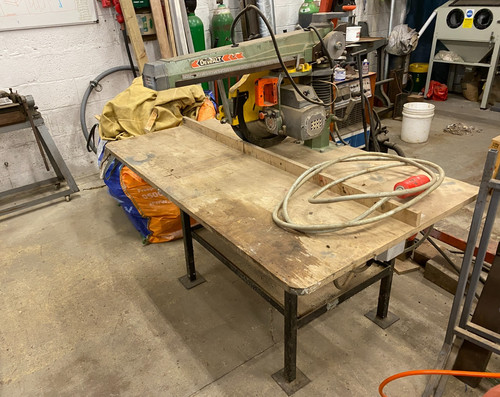 Dewalt radial arm model - arm,