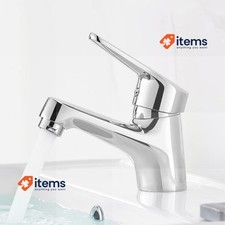 Ibergrif M11050 Bathroom Basin Taps,Sink Taps Mixers Chrome Brass Silver