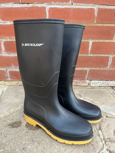 Dunlop black wellington - dunlop,