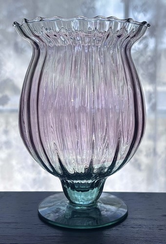 Victorian blown glass celery - victorian,