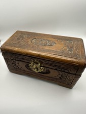 Vintage camphor wood box - vintage,