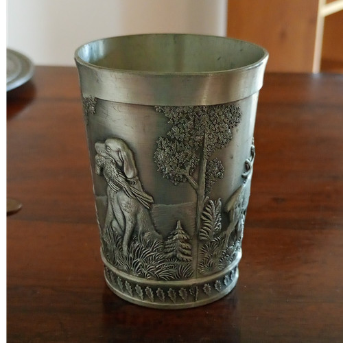Olive pewter goblet west - olive,