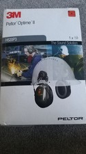 3M Peltor Optime II H520P3 Helmet Attachment Earmuffs Hearing Protection, 2-Pack