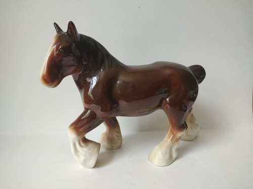Vintage large draft horse