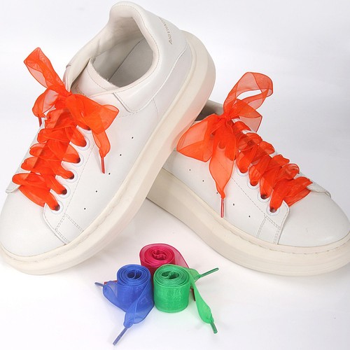 Silk ribbon shoe - silk,
