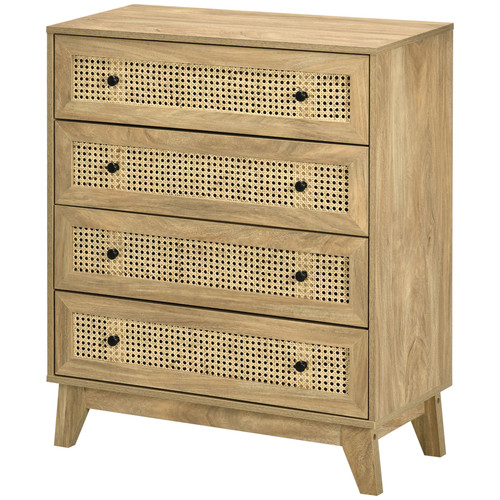 Rattan chest drawers - rattan,