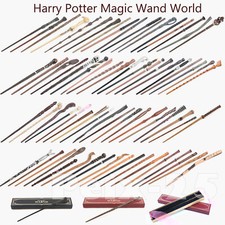 New HARRY POTTER Hermione Dumbledore Cosplay Magical Wand Ribbon Box Collectible