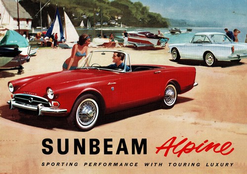Sunbeam alpine series poster - series,