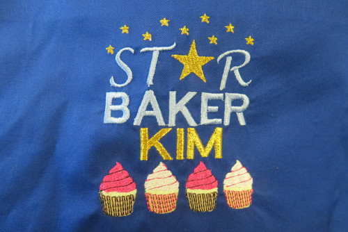 Star baker personalised - baker, apron
