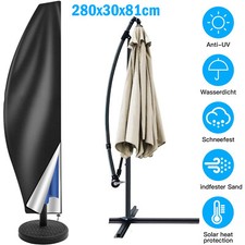 Parasol Banana Umbrella Cover Cantilever Outdoor Patio Garden Shield Heavy Duty