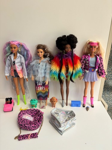Barbie extra dolls bundle - extra,