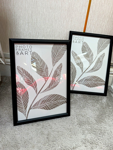 Black photo frame - black,