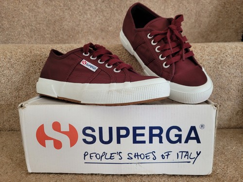 Superga 2750 burgundy women - superga,
