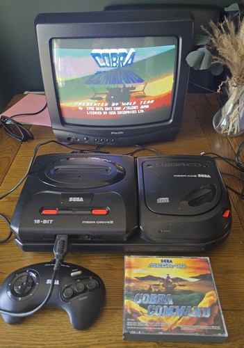 Sega mega megadrive - sega, cd