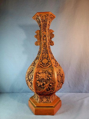 Red lacquerware cinnabar - red,