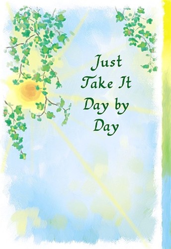 Just take day - just,