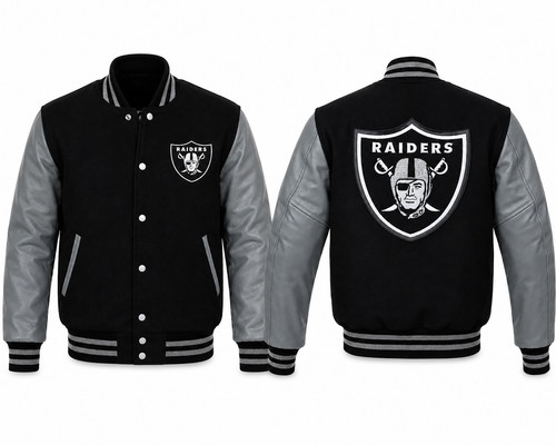 Oakland raiders black wool - black,