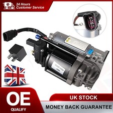 AIR SUSPENSION COMPRESSOR PUMP W/ RELAY FOR AUDI A6 S6 C7 4GH/J ALLROAD 2012-17