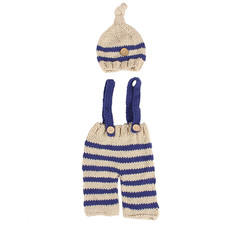 2-piece Baby Photography Props Clothes For 0-1 Year Old Newborn Baby Photo Acce