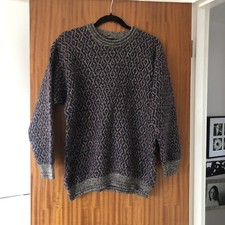 Vintage Ladies Purple Grey