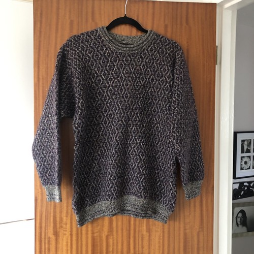 Vintage ladies purple grey - purple,