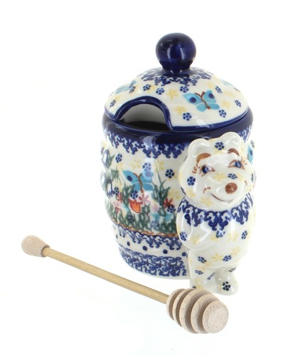 Blue rose polish - polish, pottery