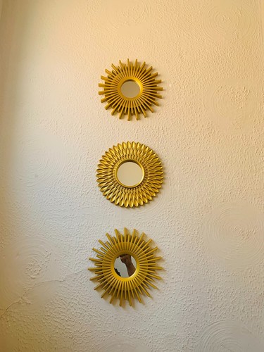 Set wall mounted mirrors - set, of