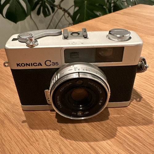 Konica c35 rangefinder - konica,